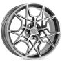 Легковой диск Skill Wheels SL086 9x21 5x127 ET50 71,6 графит + полированные спицы