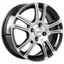 Легковой диск X-trike X-105М 6x15 4x100 ET45 67,1 BK/FP